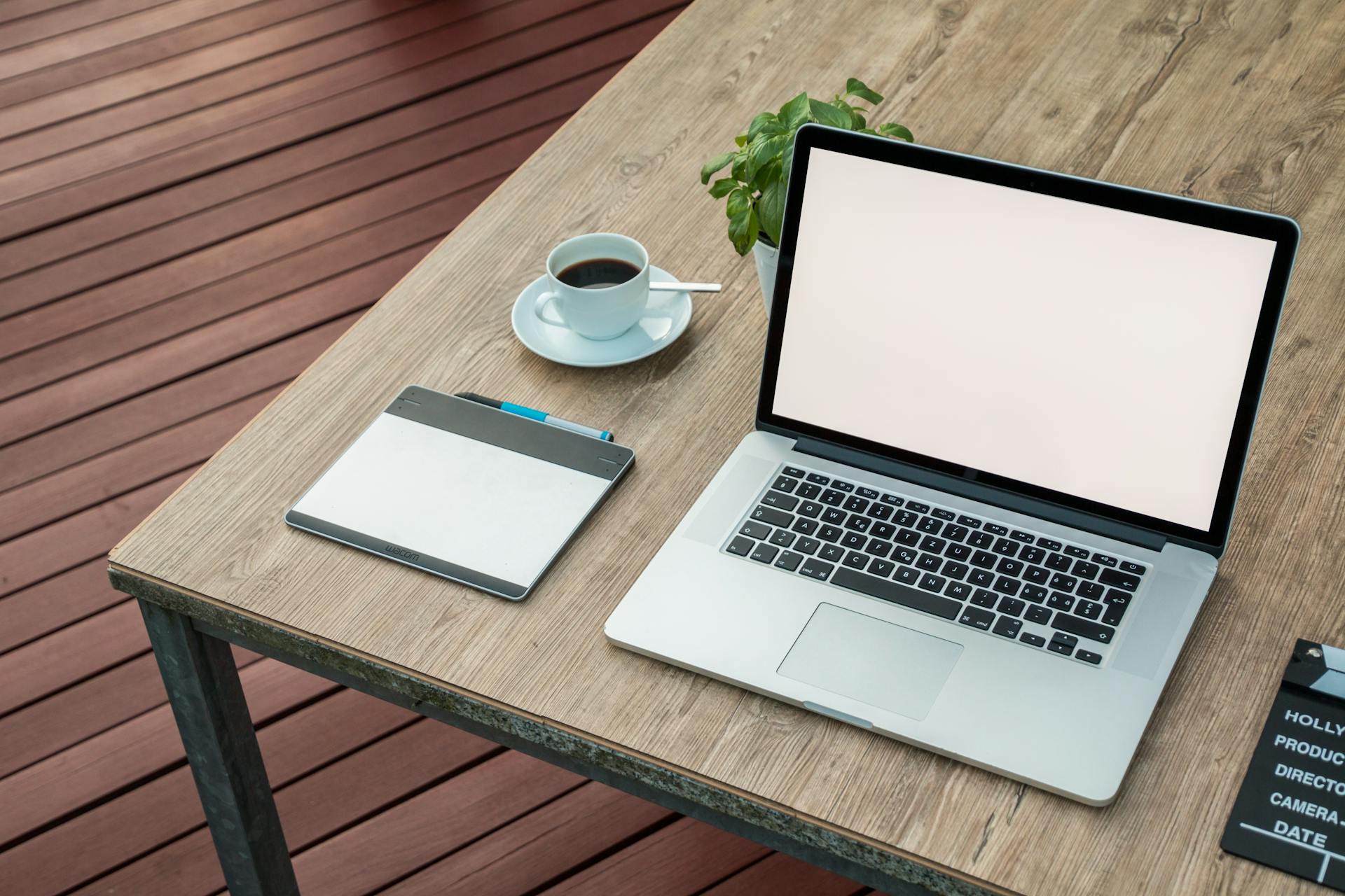 pexels-pixabay-459653 Laptop on a desk